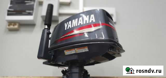 Лодочный мотор Yamaha 5 cmhs 2х-тактный витрина Липецк - изображение 1