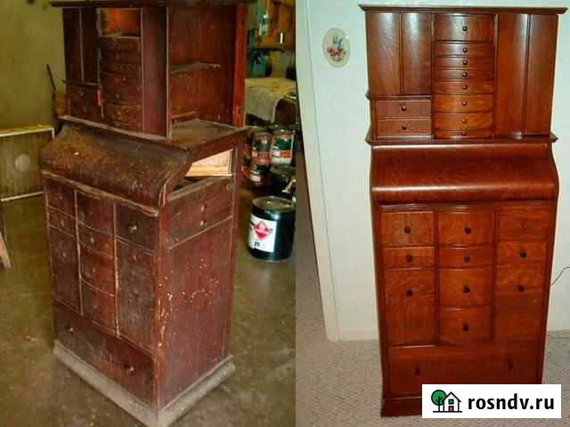 Реставрация мебели. Ремонт деревянных стен Люберцы - изображение 1