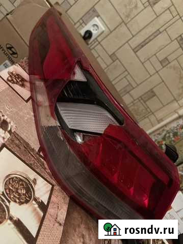 Фара задняя левая диодная б/у сломаная Kia Optima Пушкино - изображение 1