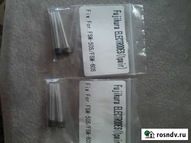 Запчасти, Электроды Fujikura для оптволокна Чистополь - изображение 1