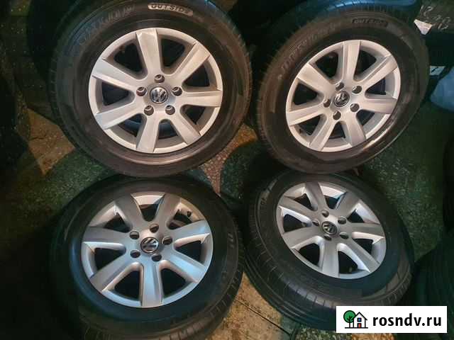 Колеса на Touareg r17 + Dunlop Мосрентген - изображение 1