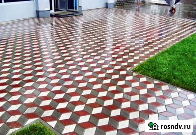 Укладка тротуарной плитки в Калуге и области Калуга - изображение 1