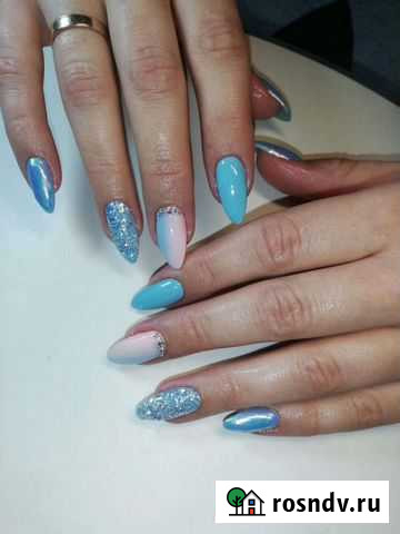 Наращивание ногтей, покрытие гелем Гусь-Хрустальный - изображение 1