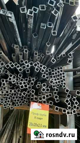 Профильная труба 20*20 2 сорт Стерлибашево - изображение 1