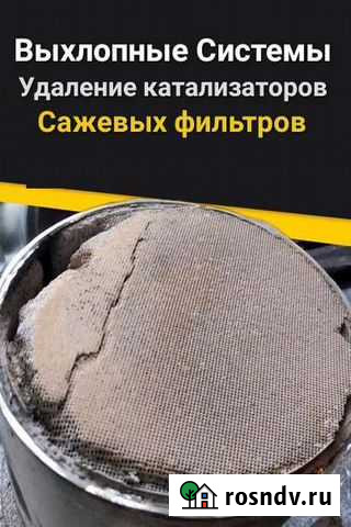 Удаление катализатора,сажевых фильтров Саранск - изображение 1