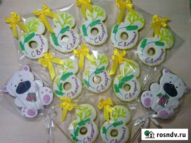 Пряники, посыпки, краска, торты на заказ Ростов-на-Дону - изображение 1