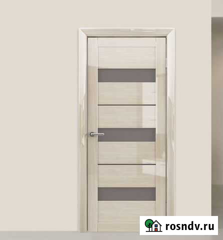 Дверь межкомнатная Флорида глянец капучино Ханты-Мансийск - изображение 1