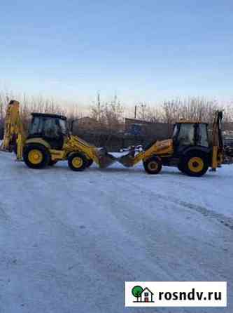 Экскаватор погрузчик JCB Аренда Двуреченск