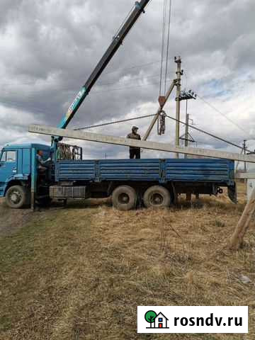 Столбы опоры сип лэп Курган - изображение 1