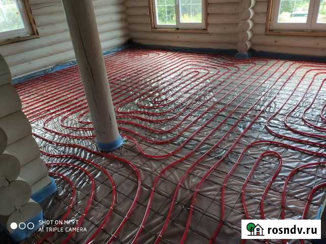 Полусухая стяжка пола за 1 день Токсово - изображение 1