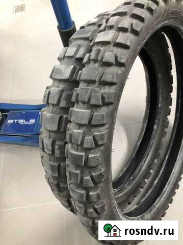 Моторезина bridgestone battlax adventurecross AX41 Апрелевка - изображение 1