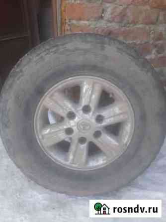 Летние шины на дисках 255/70 R15 Магадан