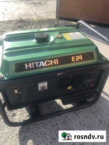 Бензиновый генератор Hitachi E24 Салехард - изображение 1