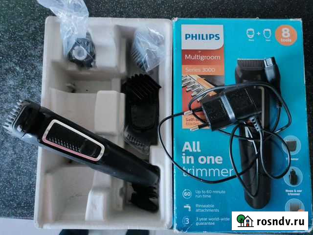 Электротриммер Philips MG3730/15 Домодедово - изображение 1