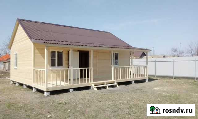 Каркасно-щитовые дома 9х8 (с террасой) Ейск - изображение 1