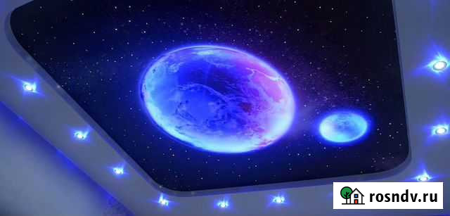 Натяжные потолки Double vision Улан-Удэ - изображение 1