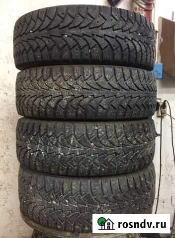 Комплект зимней резины R14 185/60 Кама Евро-519 Асбест - изображение 1