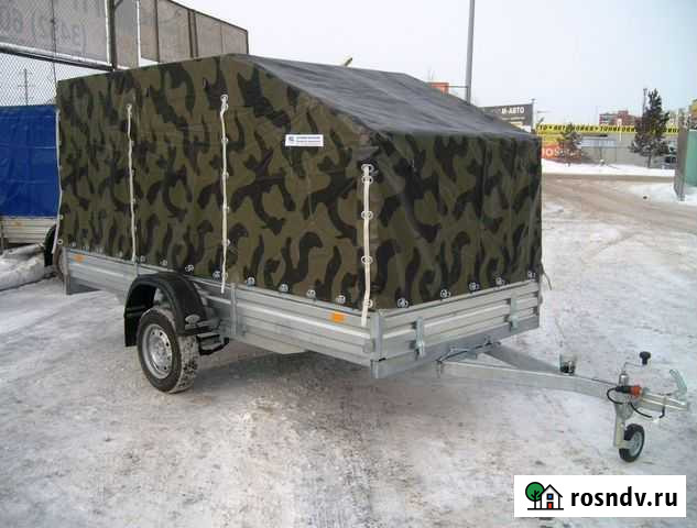 Прицеп на рессорах (самосвальный) 3.5х1.5 метра Санкт-Петербург - изображение 1