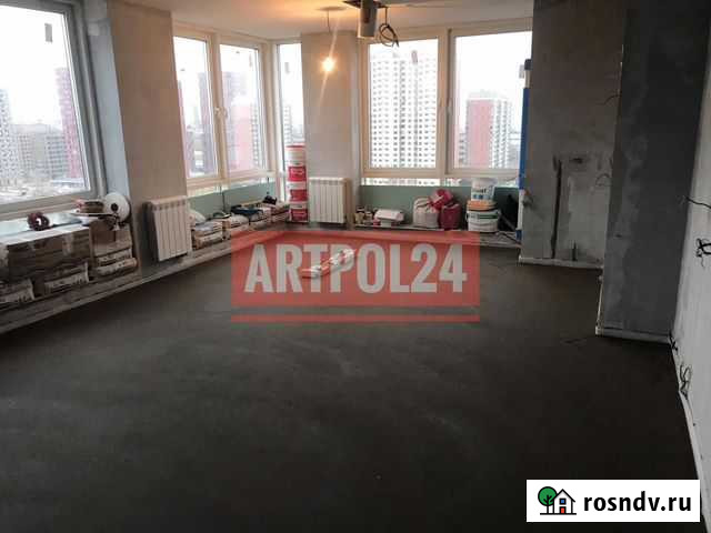 Механизированная стяжка пола в квартире Ивантеевка - изображение 1