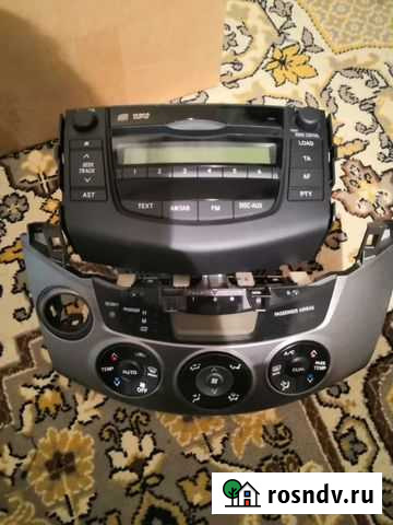 Штатная магнитола на RAV4 +управление печкой Нижний Тагил - изображение 1