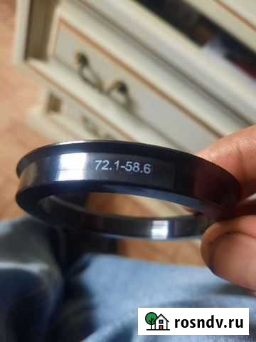 Центровочные кольца 72.1/58.6 Владимир - изображение 1