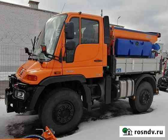 Unimog U400 с навесным оборудоваем кдм Щёлково
