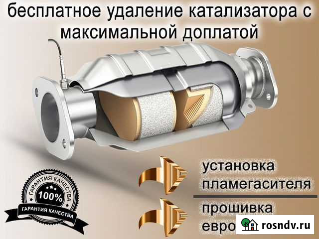 Удаление катализатора. Наша доплата.Список цен Москва - изображение 1