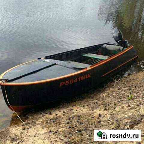 Лодка с мотором 9.9 Тогур