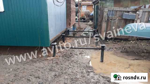 Винтовые сваи с установкой Приладожский - изображение 1