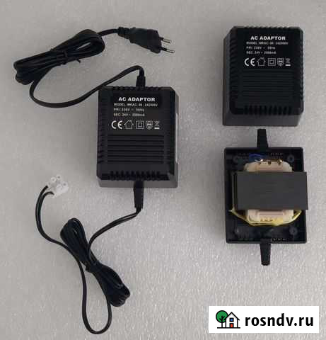 Трансформатор на 24v 2,5a (блок питания) Ногинск - изображение 1