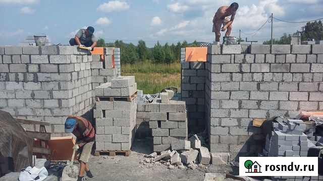 Дом из пеноблока 8-6м Арамиль - изображение 1