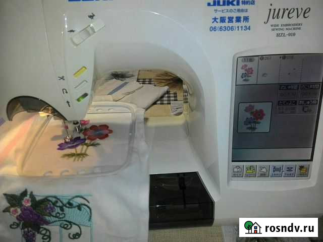 Juki HZL-010 EM-3 швейно вышивальная машина робот Линда - изображение 1