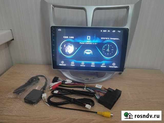 Hyundai Solaris штатная магнитола андроид Губкин - изображение 1
