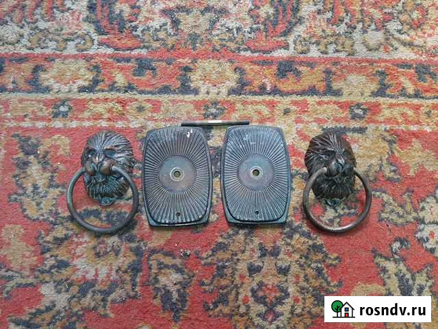 Дверные ручки львы, сделано в СССР Комсомольск-на-Амуре - изображение 1