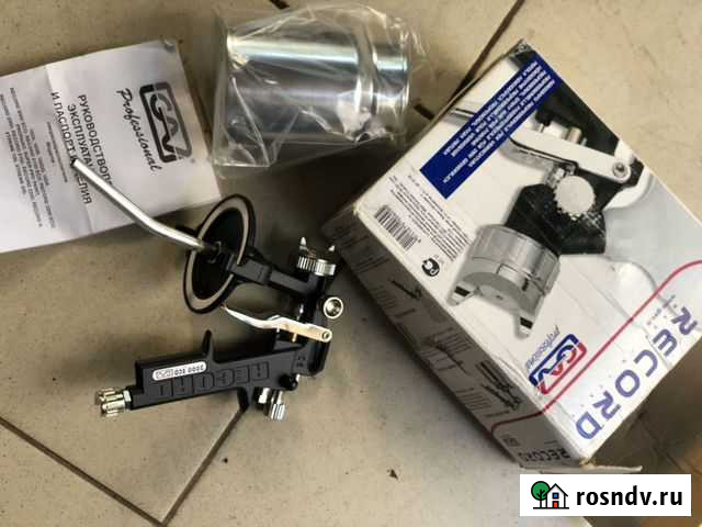 Краскораспылитель ergus record 2000 новый Оренбург - изображение 1