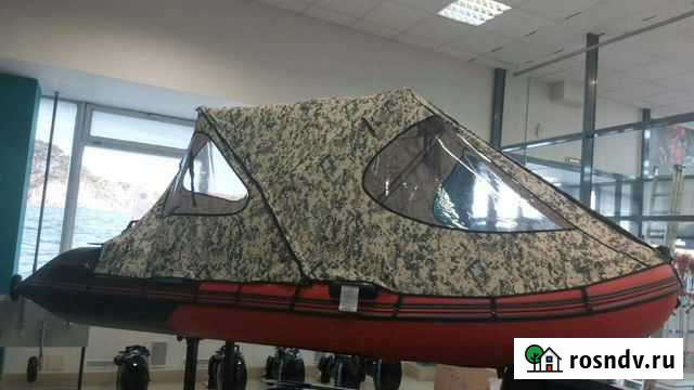 Ходовой тент трансформер ал.каркас 3.2-4.2м нового Киров - изображение 1