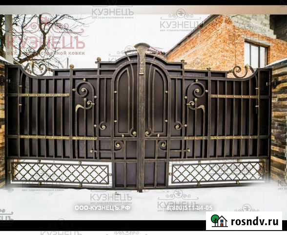 Ворота распашные / Автоматика для ворот Михайловск - изображение 1