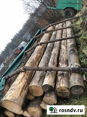 Сухой Круглый лес для строительства Кадников - изображение 1