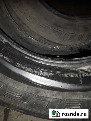 Bridgestone 265/70 R16 Батайск - изображение 1