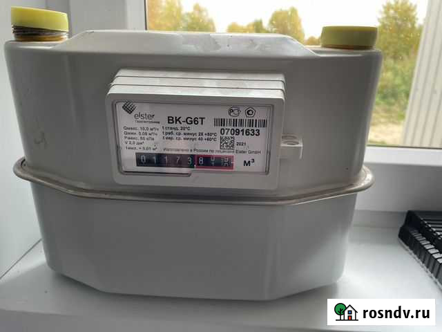 Газовый счетчик BK-G6T Elster Рыбинск - изображение 1
