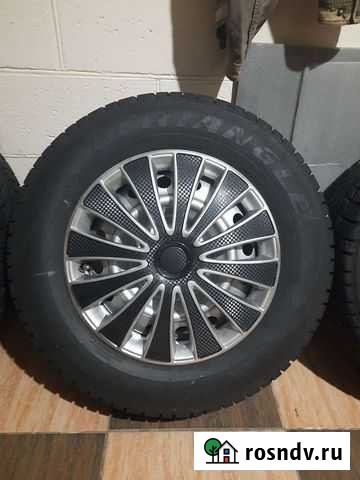 Колёса с зимней резиной r16 Каневская - изображение 1