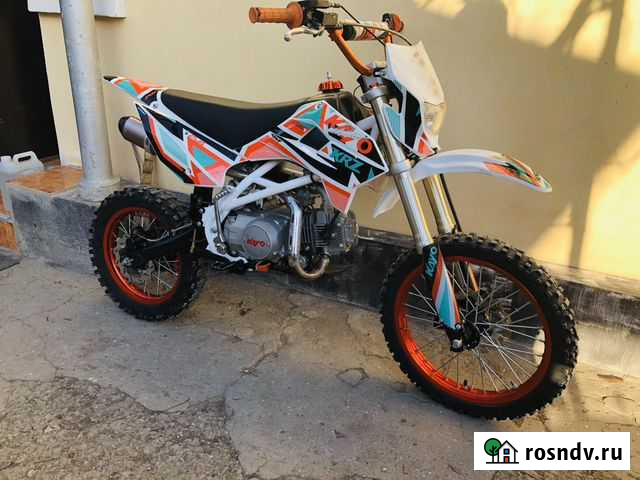 Питбайк Kayo Krz 125 эл.старт+п/автомат 2020 Симферополь - изображение 1