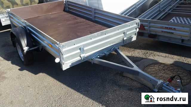 Прицеп 245х151 с черной защитой бампера Р Санкт-Петербург - изображение 1