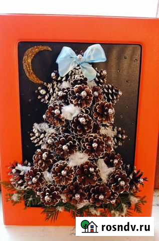 Поделки,Венки и 3D картины ручной работы Бронницы - изображение 1