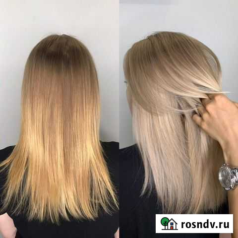 Окрашивание волос Аirtouch Усть-Кут - изображение 1