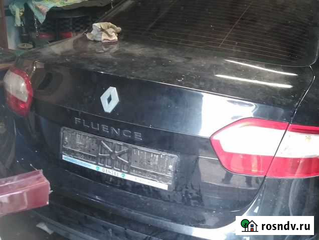 Renault Fluence крышка багажника с фонарями Озёры - изображение 1