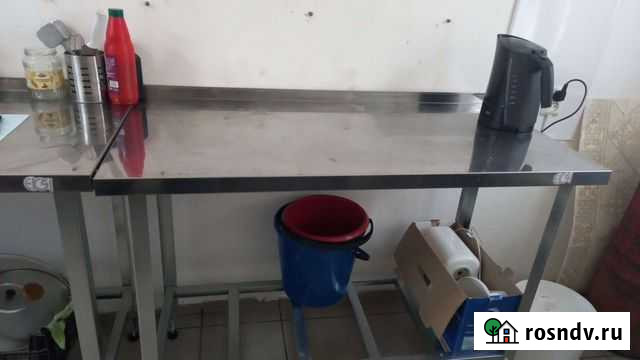 Стол металлический,1200 см Барнаул - изображение 1