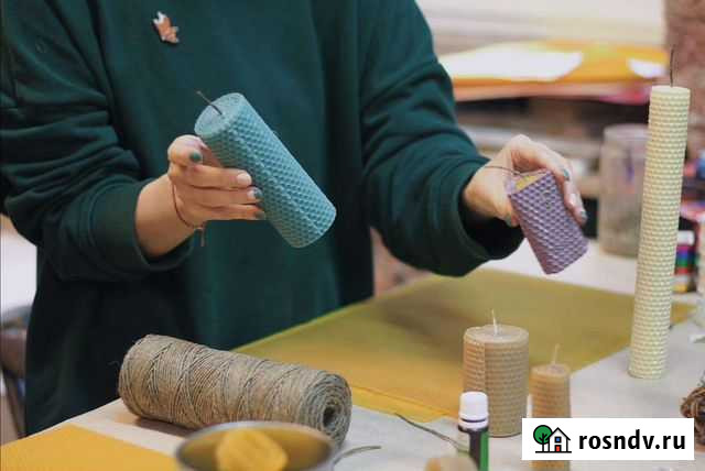 Мастер класс по созданию свечей из в Санкт-Петербург - изображение 1