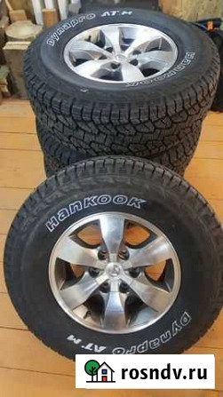 Колеса 265 70 16 Hankook Dina Pro AT Салехард - изображение 1