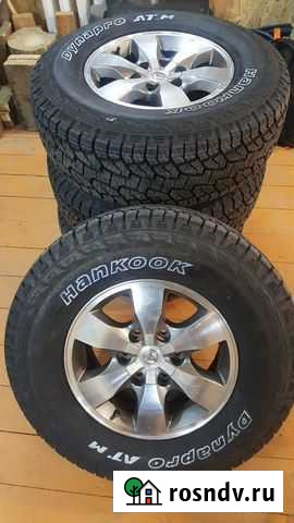 Колеса 265 70 16 Hankook Dina Pro AT Салехард - изображение 1